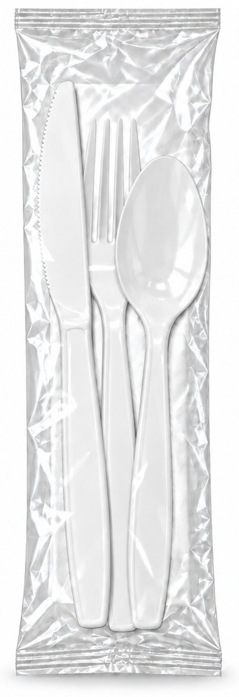 Mediumweight White Cutlery Kit